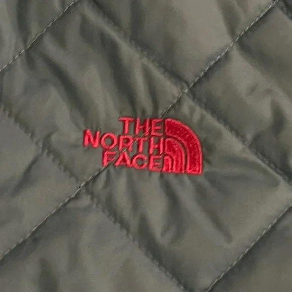 The North Face Button Up Bomber Jacket | Blue & Pink | Women’s Small - Picture 4 of 9